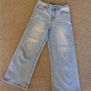 JUST BLACK Light Blue Wide-Leg Jeans size 27